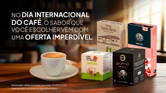 Dia Internacional do Café: Grupo Utam celebra com novidades e reforça compromisso com inovação e sustentabilidade
