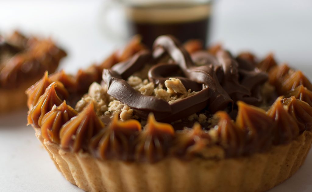 Torta de Café com Doce de Leite